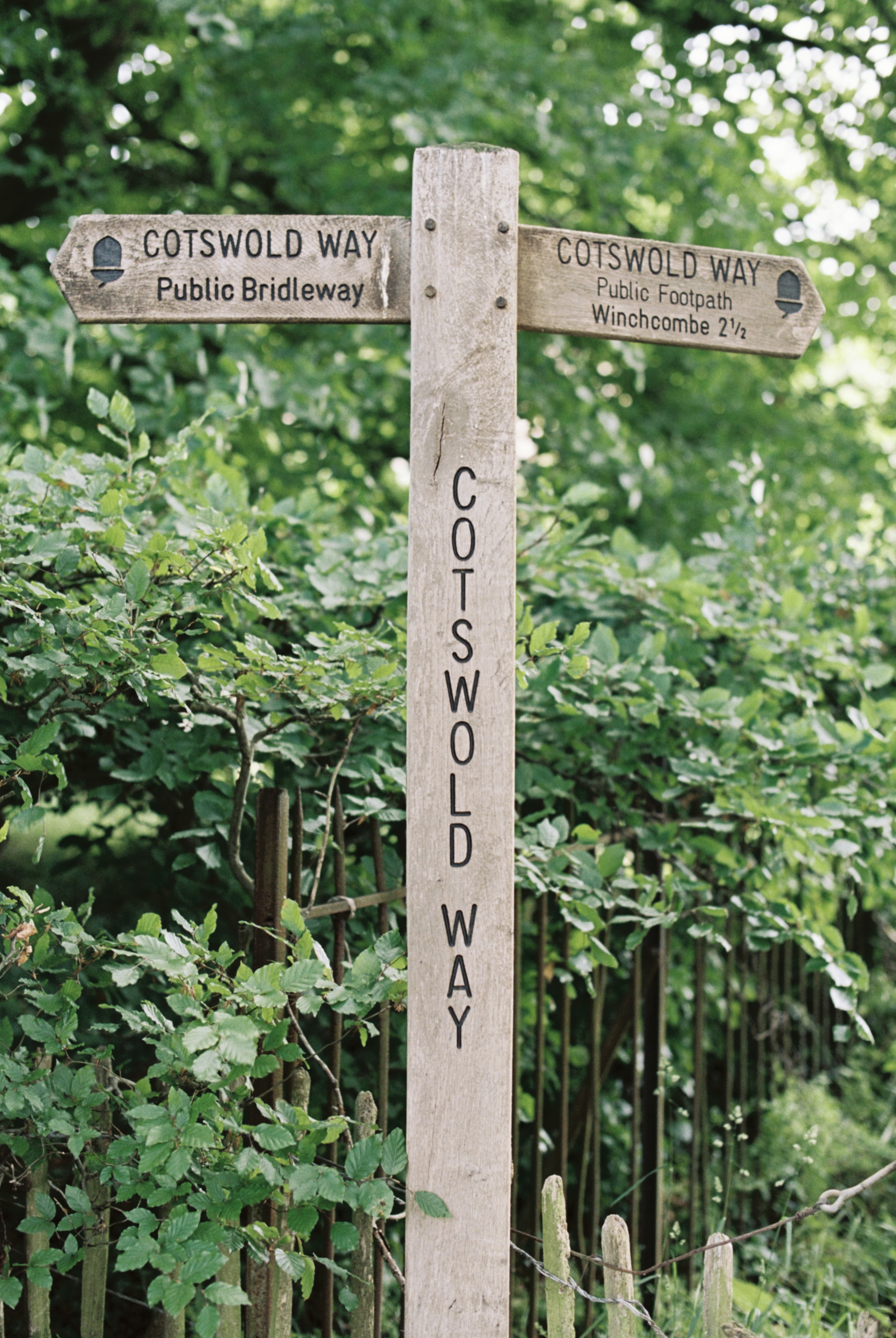 Cotswolds-way-wooden-signpost